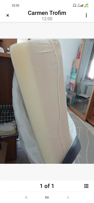 Materasso matrimoniale Memory usato