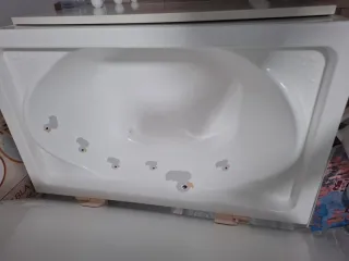 Cambiador bañera Carrefour blanco(sin colchoneta)