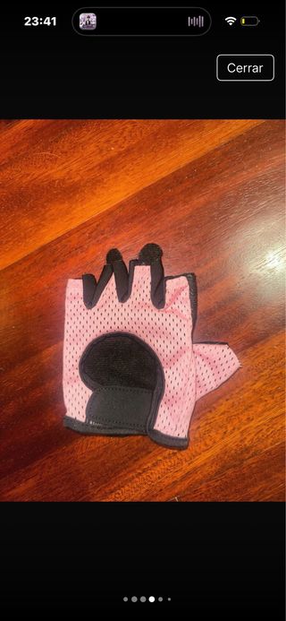 Guantes de gimnasio sin dedos