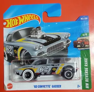 Hot Wheels '62 Corvette Gasser HW Reverse Rake
