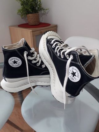 Zapatillas Converse Negras Plataforma