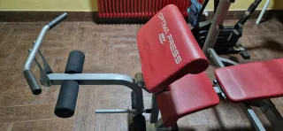 Banco de pesas BH Fitness Optima Press