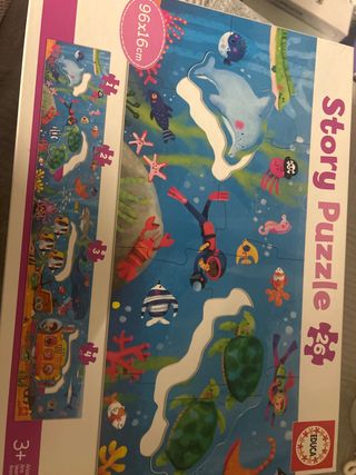 Puzzle Educa 26 piezas Mundo Marino