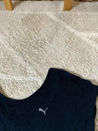 Camiseta Puma Negra Deportiva Talla L