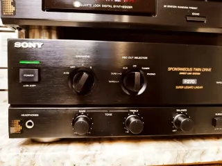 SONY AMPLIFICADOR Y TUNER MADE IN JAPAN.