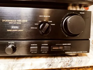 SONY AMPLIFICADOR Y TUNER MADE IN JAPAN.