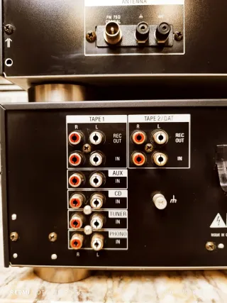 SONY AMPLIFICADOR Y TUNER MADE IN JAPAN.