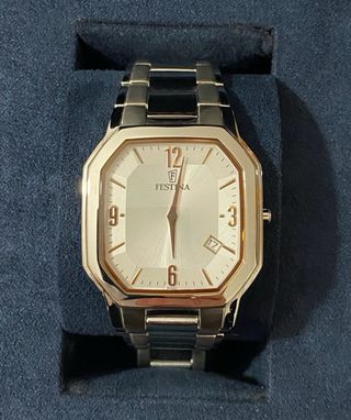 Orologio Festina Quarzo Nuovo Oro Argento
