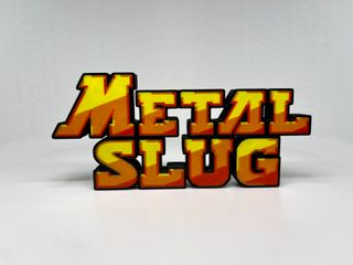 Logo 3D METAL SLUG | Decoración Colección