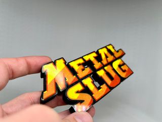 Logo 3D METAL SLUG | Decoración Colección