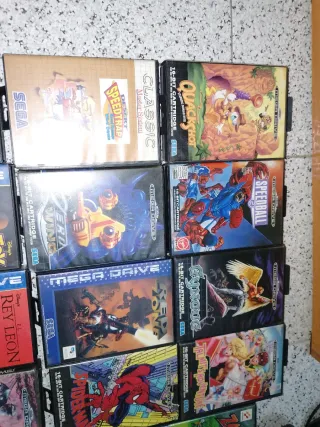 Lote Juegos Mega Drive SEGA (leer)(Zombies Vendido