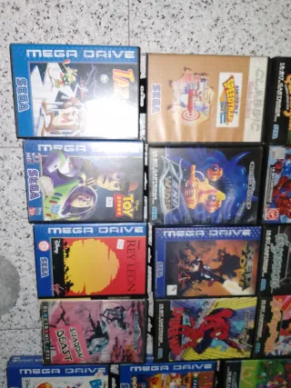 Lote Juegos Mega Drive SEGA (leer)(Zombies Vendido