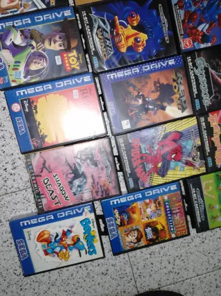 Lote Juegos Mega Drive SEGA (leer)(Zombies Vendido