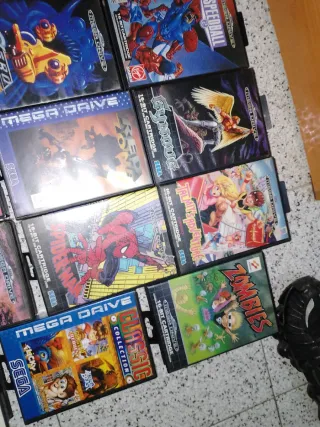 Lote Juegos Mega Drive SEGA (leer)(Zombies Vendido