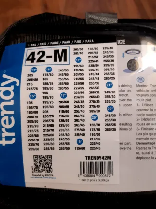 Fundas textiles para nieve y hielo 44-L