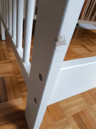 Cuna Gulliver y colchón Jättetrött IKEA