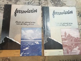 Lote 11 Revistas “Ferroviarios”