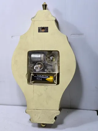 Orologio da parete vintage dipinto a mano