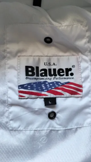 Blauer bomber bianco
