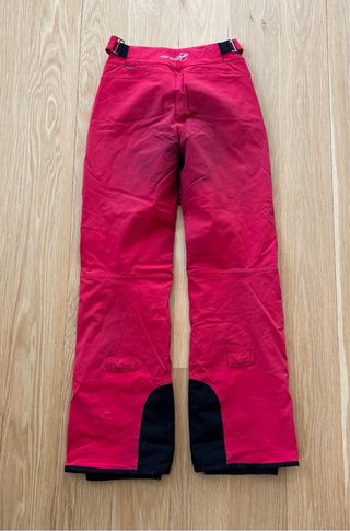 Pantalón de esquí Millet rosa/rojo talla S