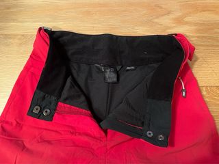 Pantalón de esquí Millet rosa/rojo talla S