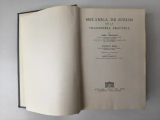 Mecánica de Suelos – Terzaghi y Peck – 1958