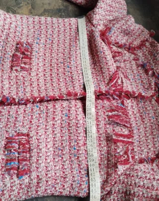 Blazer Zara Basic Collection Tweed Flecos Talla S