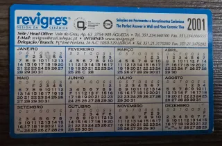 Calendários FC Porto Revigrés