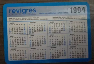 Calendários FC Porto Revigrés