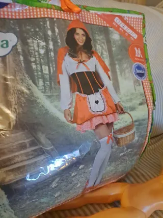 Disfraz Caperucita Roja Mujer Talla M-L carnaval