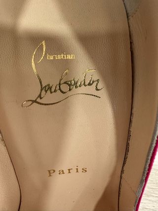 Zapatos Christian Louboutin Talla 37
