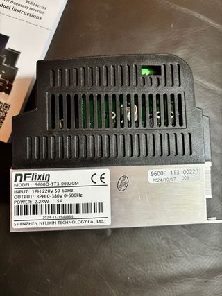 Variador Frecuencia 2.2KW 9600Series