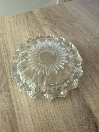 Cenicero Cristal Bohemia Vintage