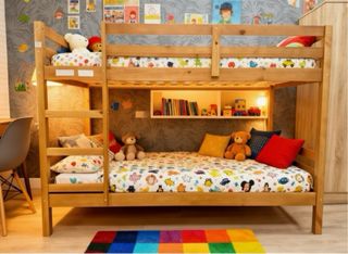 Litera de Madera Maciza / Disponible en 2 Colores