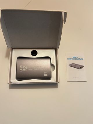 Capturadora Video HDMI 4K USB 3.0