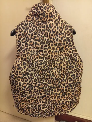 Chaleco estampado animal print