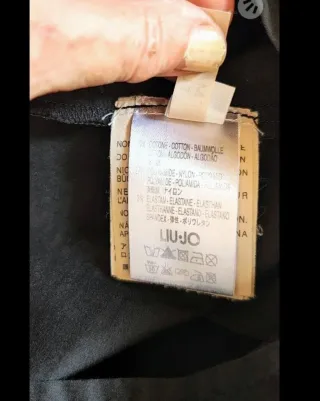 Camicia Body Liu Jo nero e blu