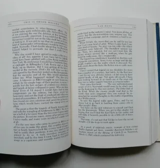 This is Orson Welles,O.Welles & P.Bogdanovich