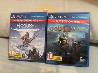 PS4 Horizon Zero Dawn e God of War