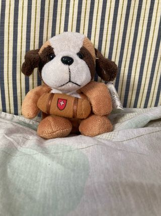 Peluche San Bernardo con barrica