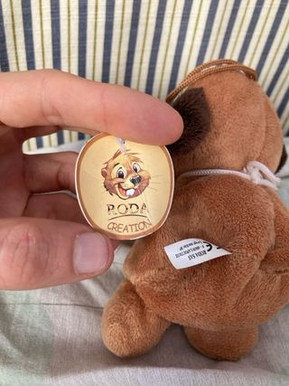 Peluche San Bernardo con barrica