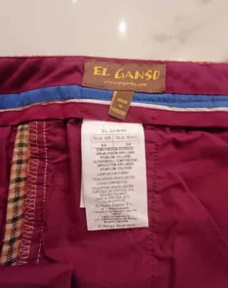 Pantalón Cuadros Galés El Ganso Subalpino Mujer