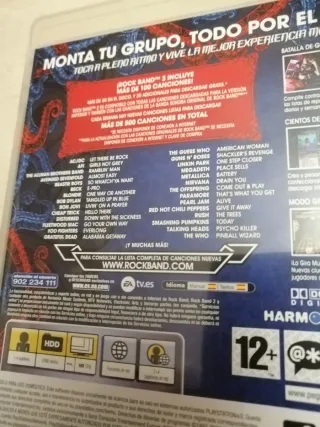 Collezione Giochi Rock Band PlayStation