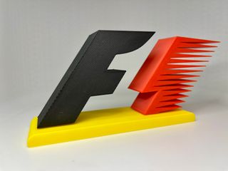 Logo 3D FORMULA 1 | Decoración Colección