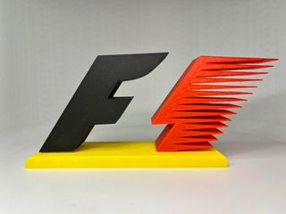 Logo 3D FORMULA 1 | Decoración Colección
