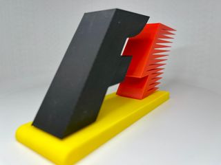 Logo 3D FORMULA 1 | Decoración Colección