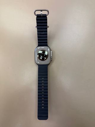 Apple Watch Ultra Argento/Blu Marina