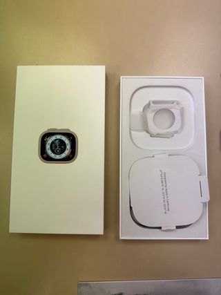 Apple Watch Ultra Argento/Blu Marina