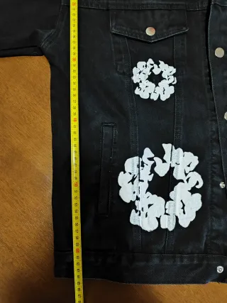 Chaqueta Denim Tears Negra