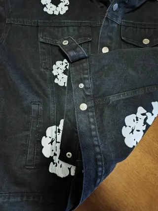 Chaqueta Denim Tears Negra